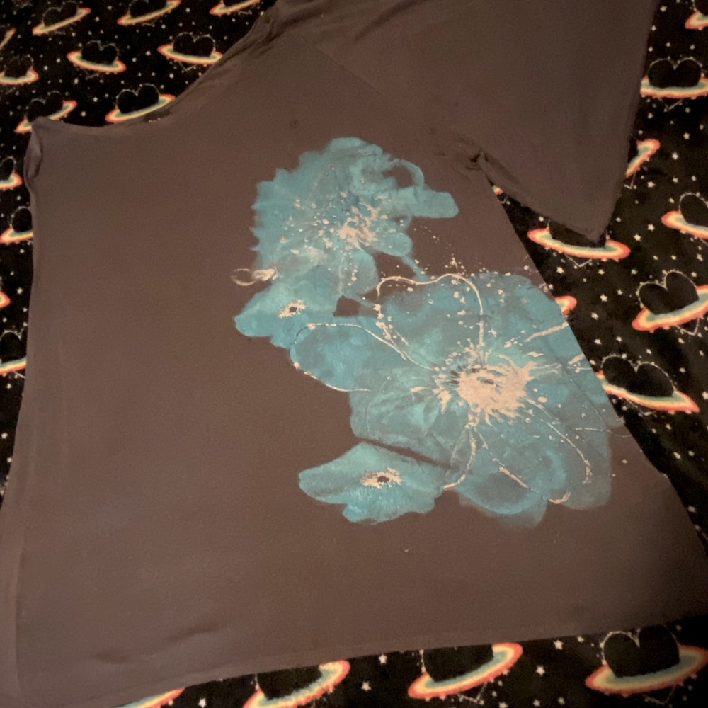 XL Rue21 one shoulder t-shirt dress